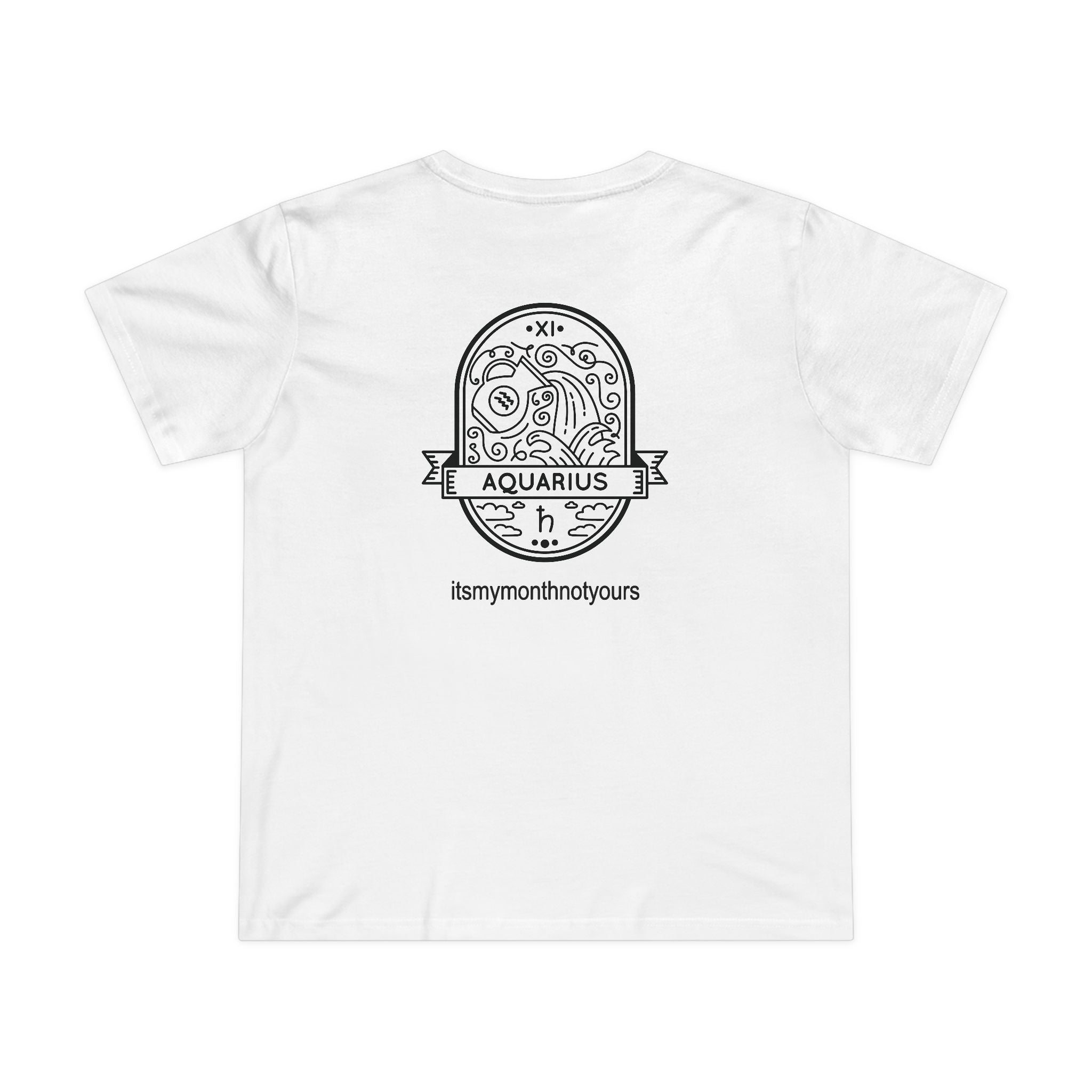 Aquarius - 1st Edition Tee (Pink + White Variant)