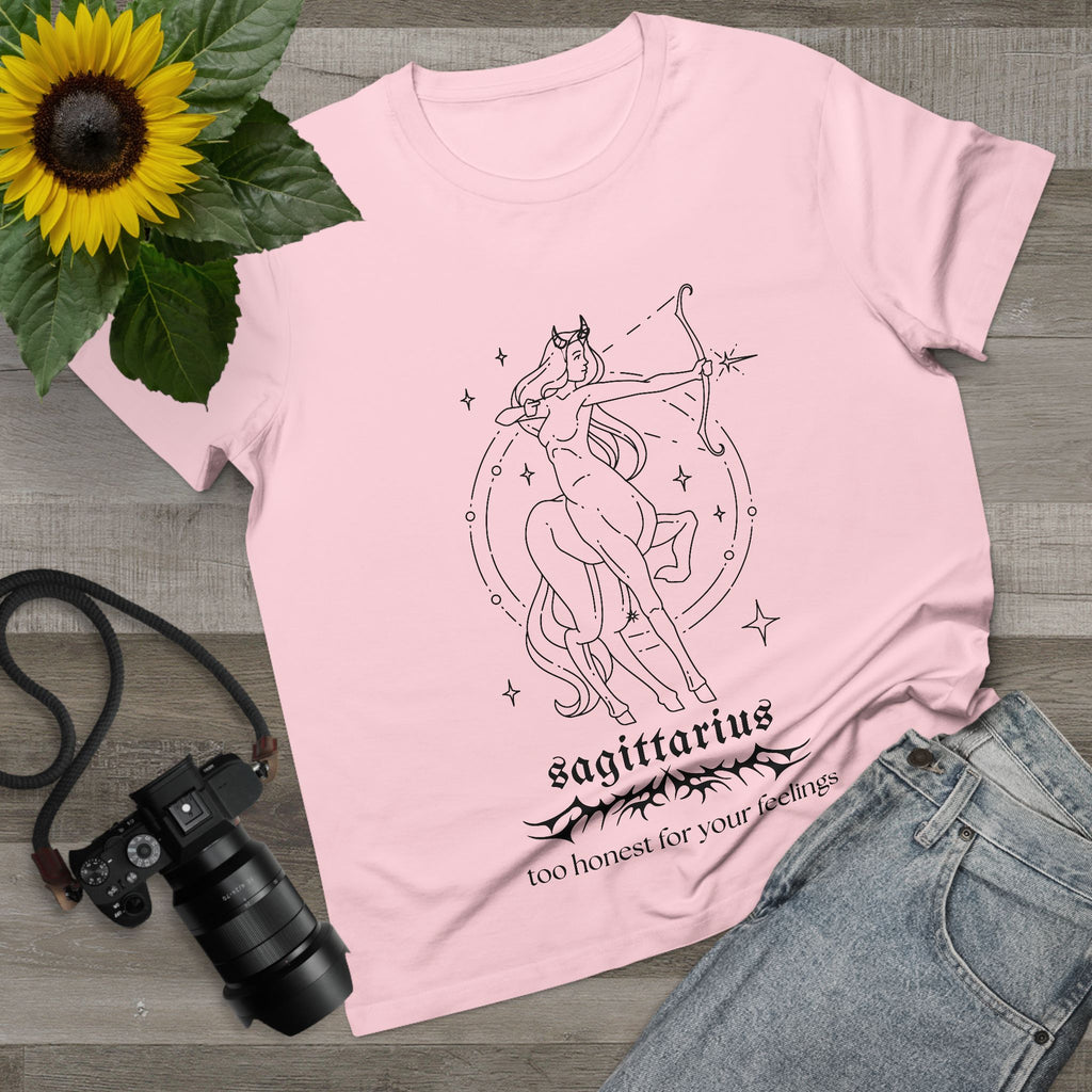 Sagittarius - 1st Edition Tee (Pink + White Variant)