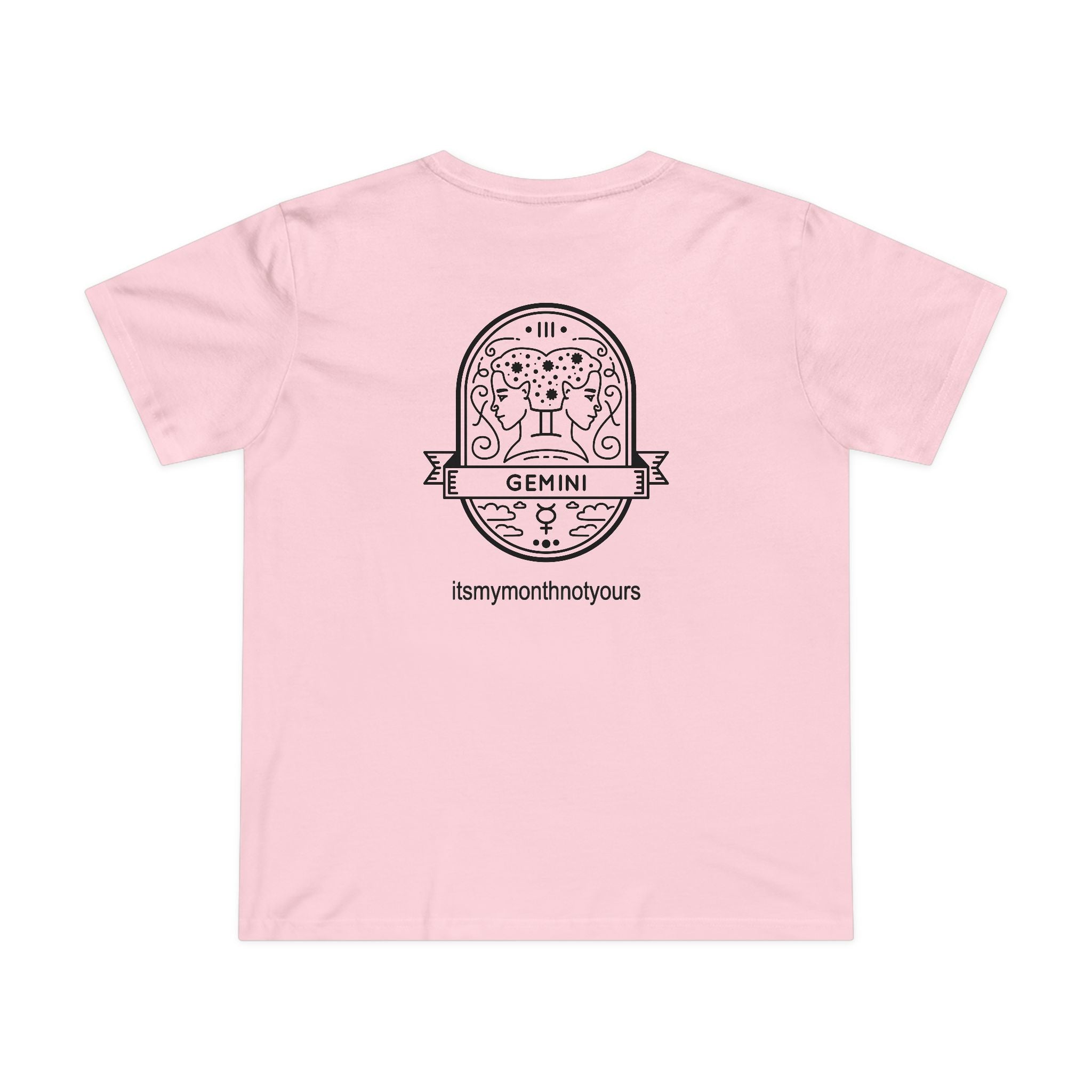 Gemini- 1st Edition Tee (Pink + White Variant)