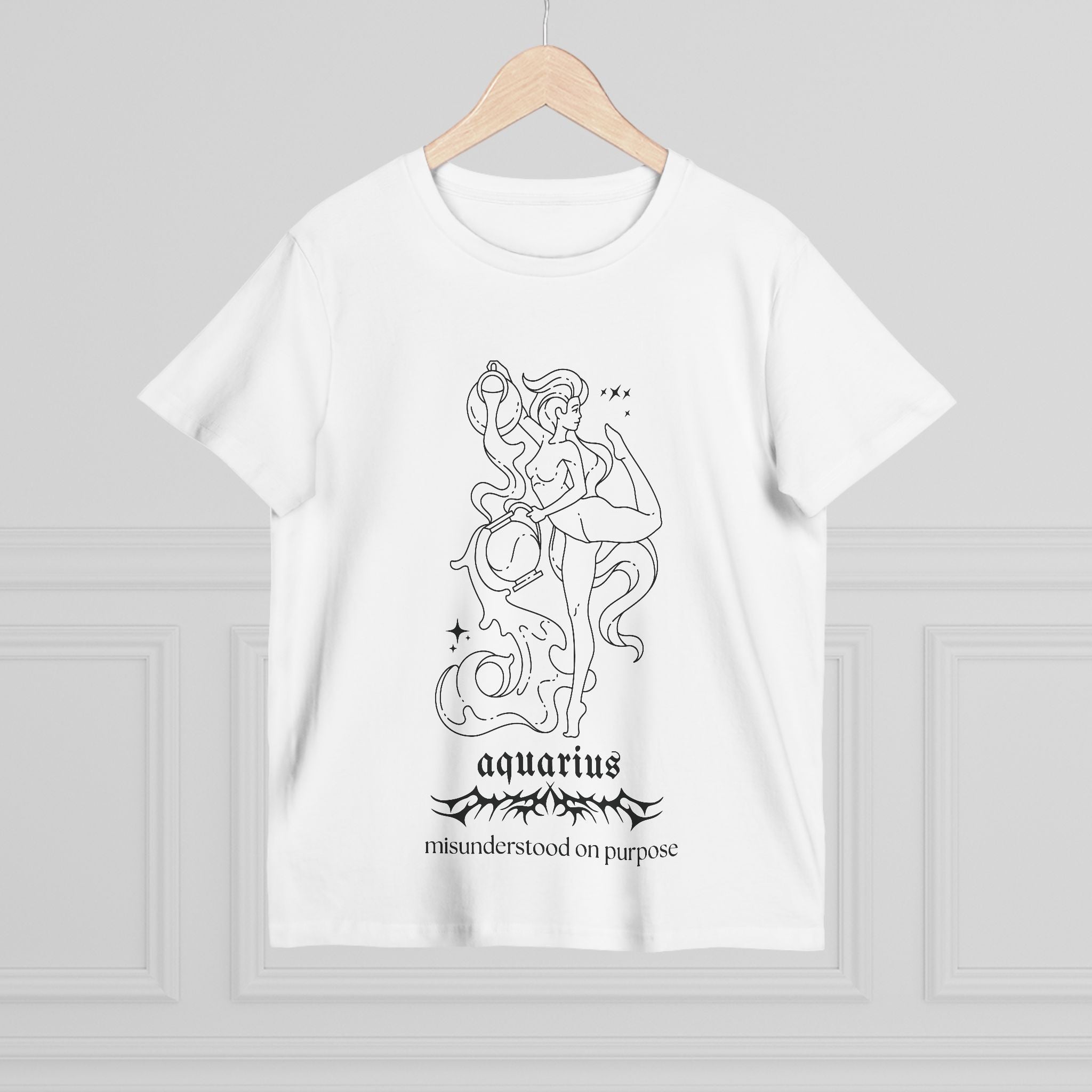 Aquarius - 1st Edition Tee (Pink + White Variant)