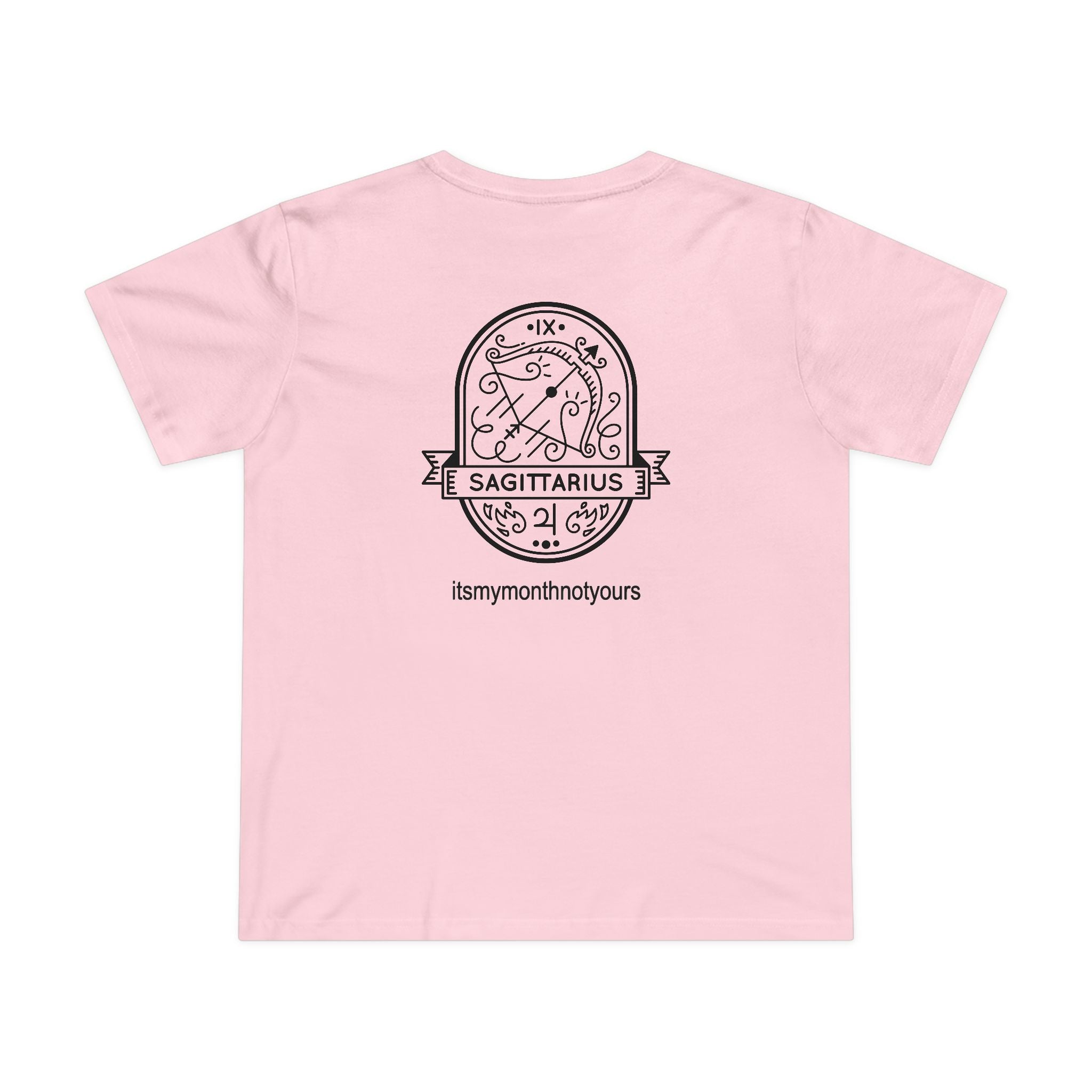 Sagittarius - 1st Edition Tee (Pink + White Variant)