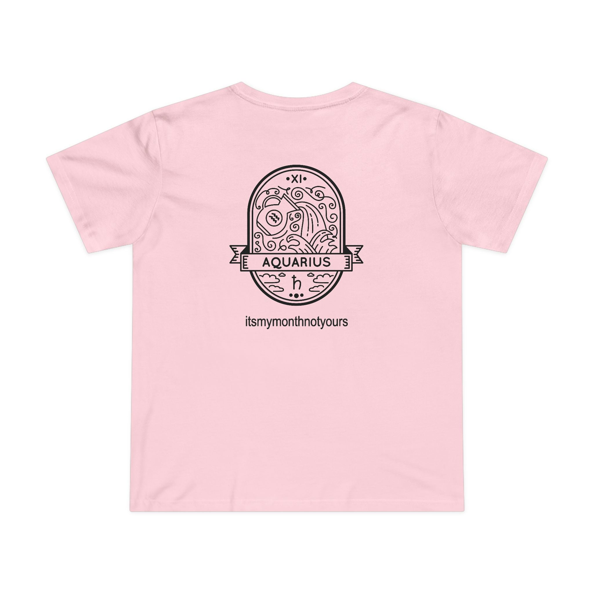 Aquarius - 1st Edition Tee (Pink + White Variant)
